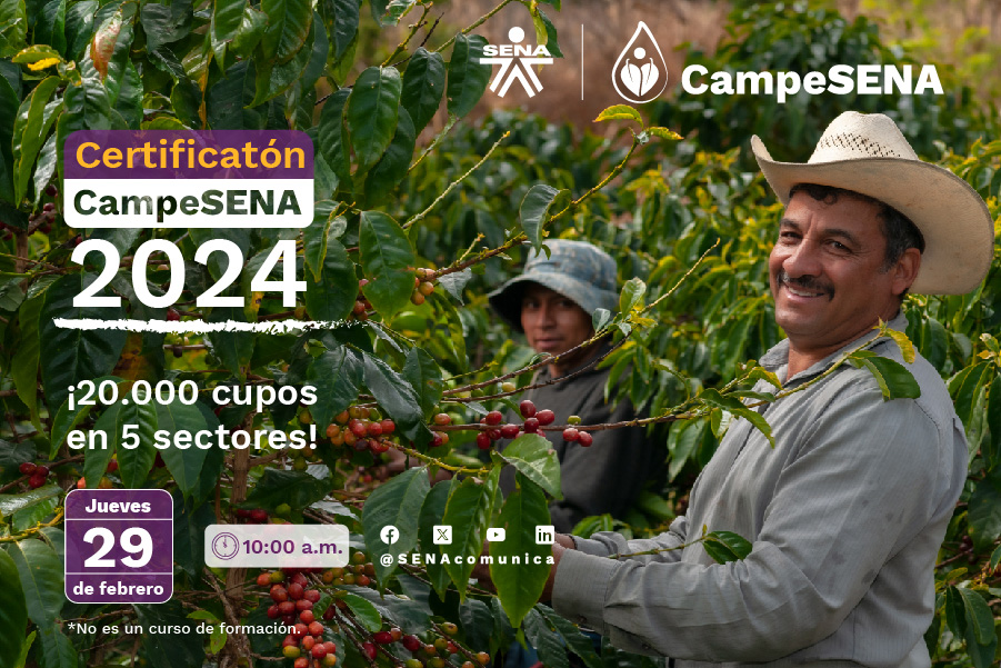 Acompáñanos al lanzamiento virtual de esta oferta nacional que busca reconocer la ardua labor de 20.000 campesinos en todo el te