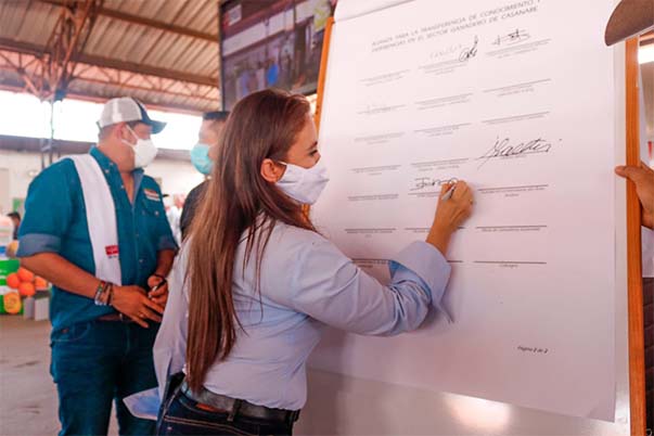 En la firma de alianza participaron organizaciones públicas, privadas y sin ánimo de lucro como la Gobernación de Casanare
