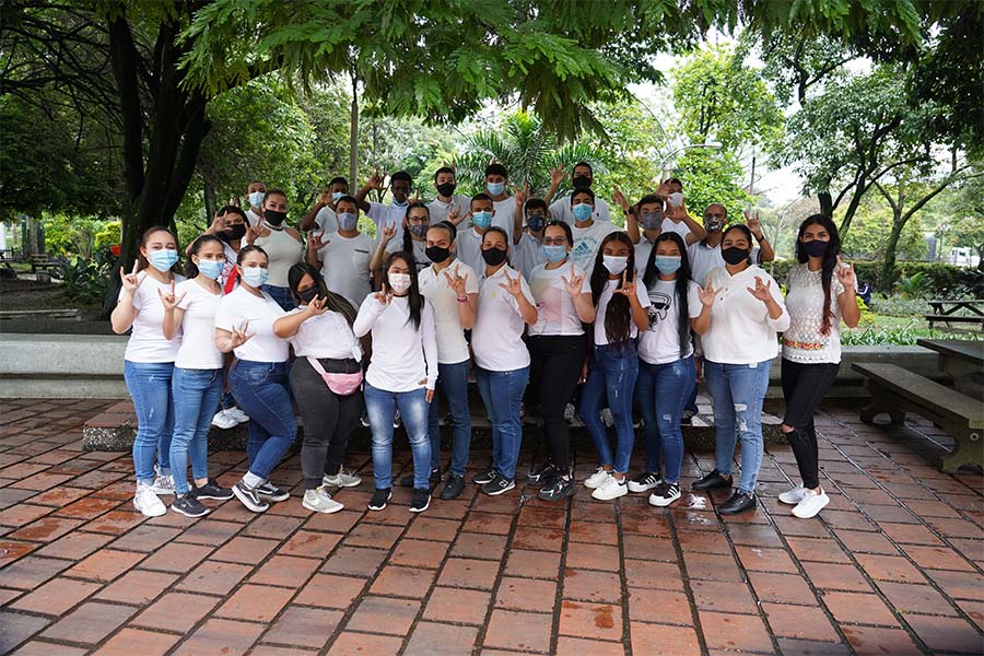 Imagen sobre la inclusion en la formacion de personas con incapacidad en Antioquia