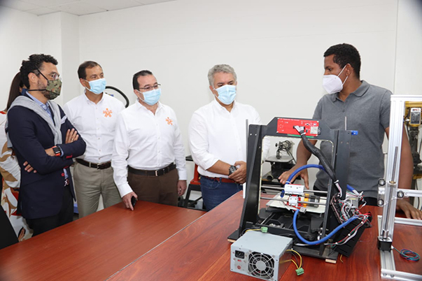 El Director General del SENA visitó Santander y dejó grandes anuncios para la región