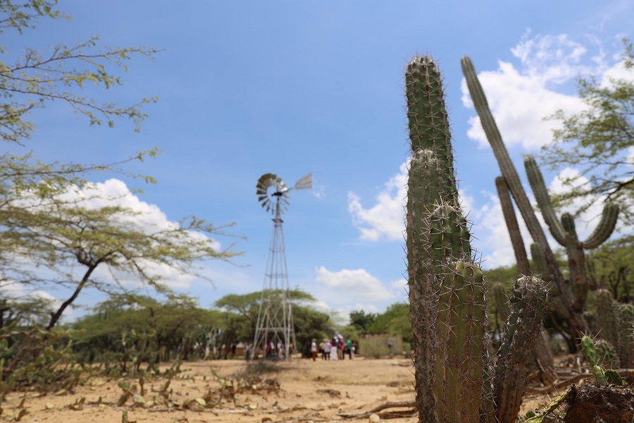  La comunidad Grasamanes, en el municipio de Manaure, es la primera beneficiada. 