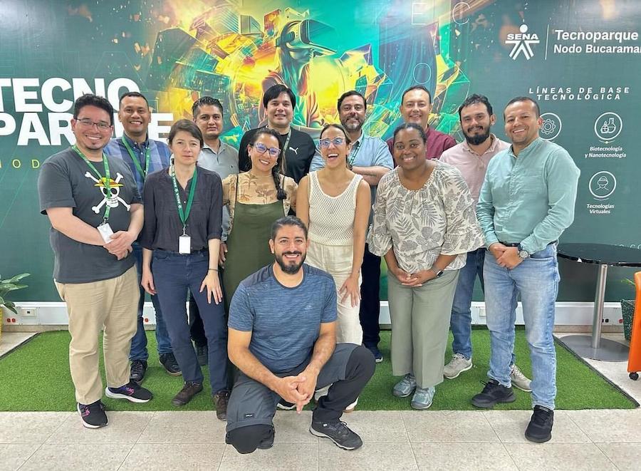 Instructores y profesionales SENA se dieron cita en la Regional Santander para culminar su proceso de certificación en bilingüis