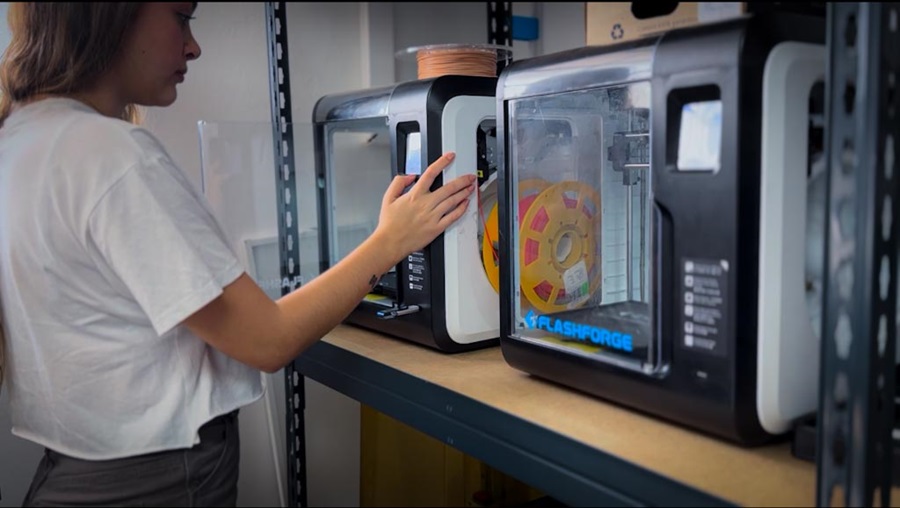 Proceso de creación de las prótesis en 3D.  