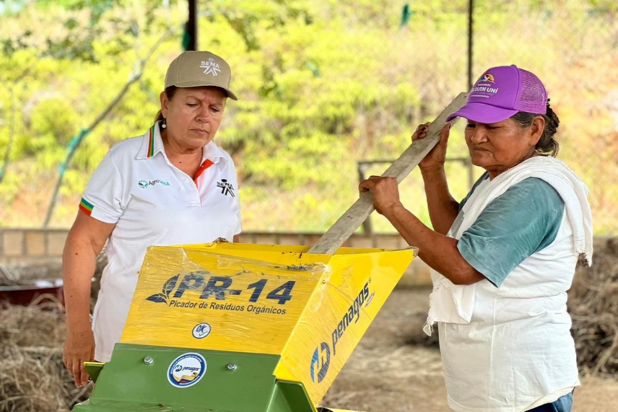 En un proyecto conjunto con la Unidad de Servicios Públicos de Leticia, el SENA Amazonas acompañó la entrega de herramientas par