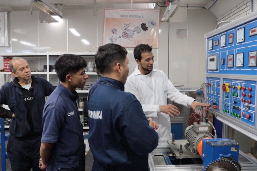 El Centro de Formación Metalmecánico obtuvo una patente por el innovador Banco de Entrenamiento Electromecánico, un avance en la
