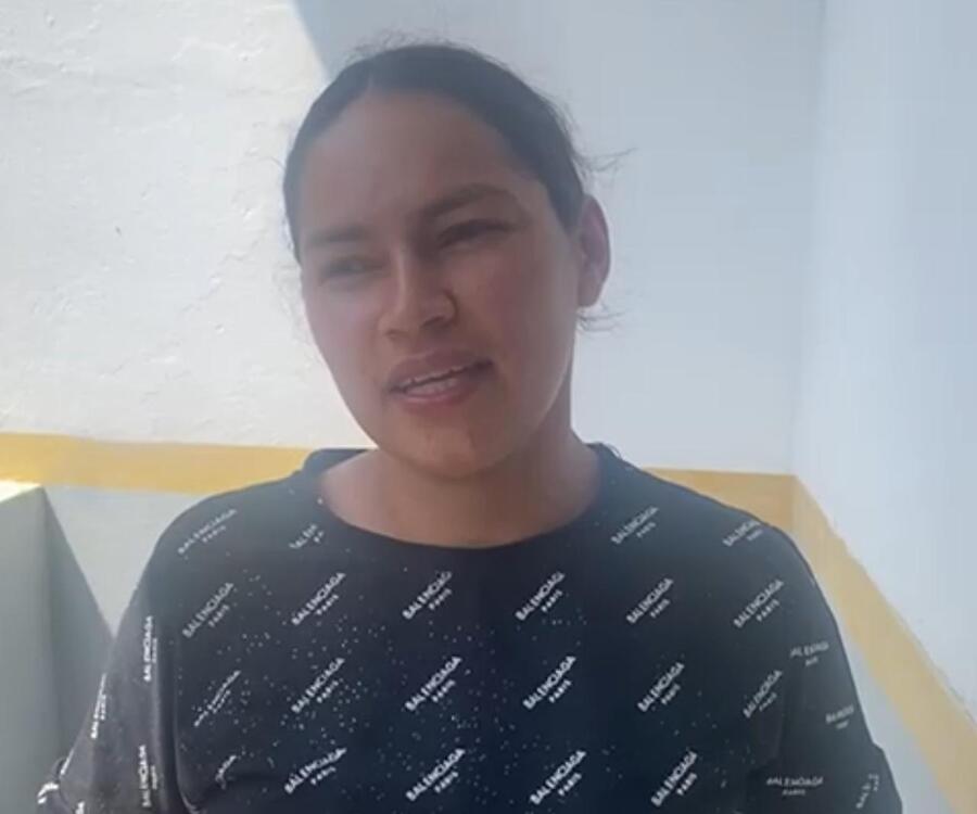 Yury Marcela Valencia, campesina líder del municipio de Uramita. 