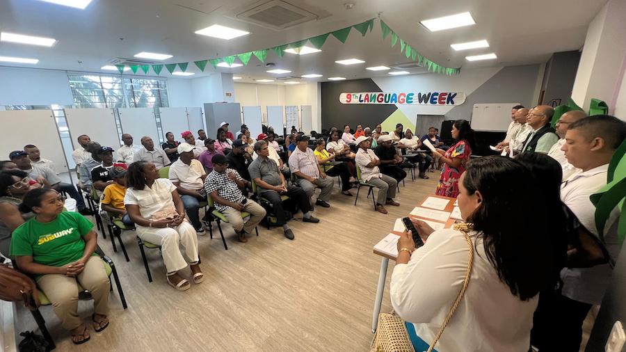 a certificación se llevo a cabo a través de una ceremonia en las instalaciones del SENA en San Andrés y la subsede en Providenci