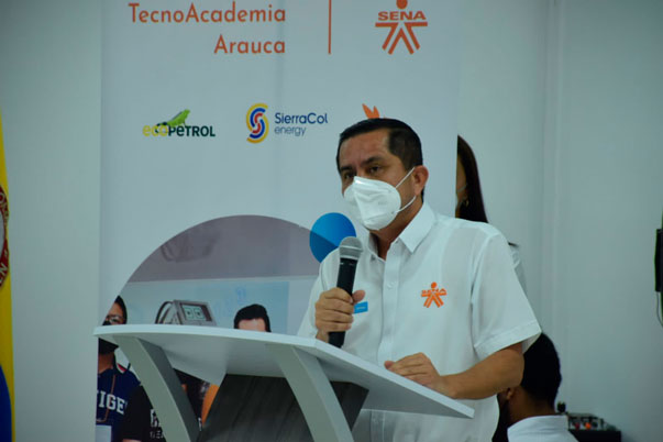Imagen del director regional del sena en arauca, por la nueva herramienta