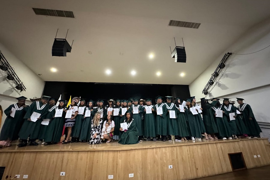 Durante un año se realizó la formación de estos aprendices de todo el departamento, donde hubo encuentros presenciales y a dista