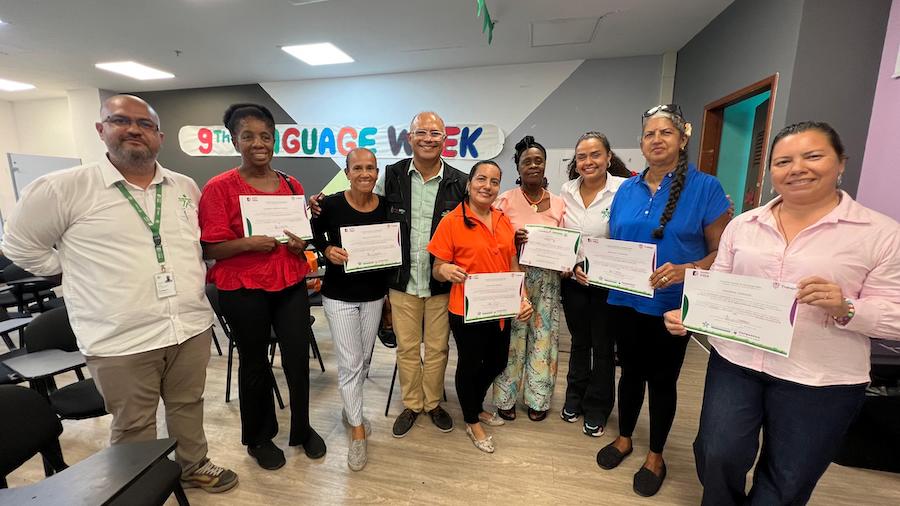 La capacitación incluyó sectores estratégicos como el agro, la pesca, la gastronomía