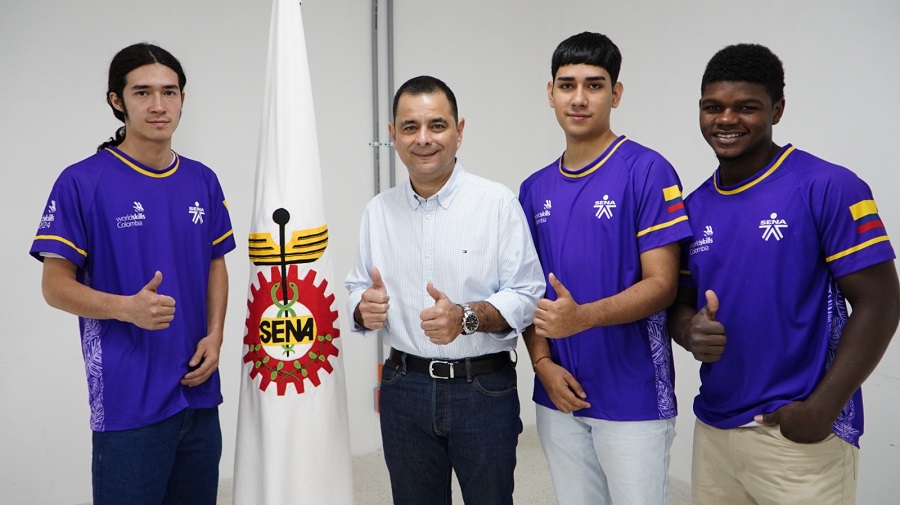Un grupo de aprendices e instructores del SENA Valle hacen parte del equipo WorldSkills Colombia que nos representarán del 10 al