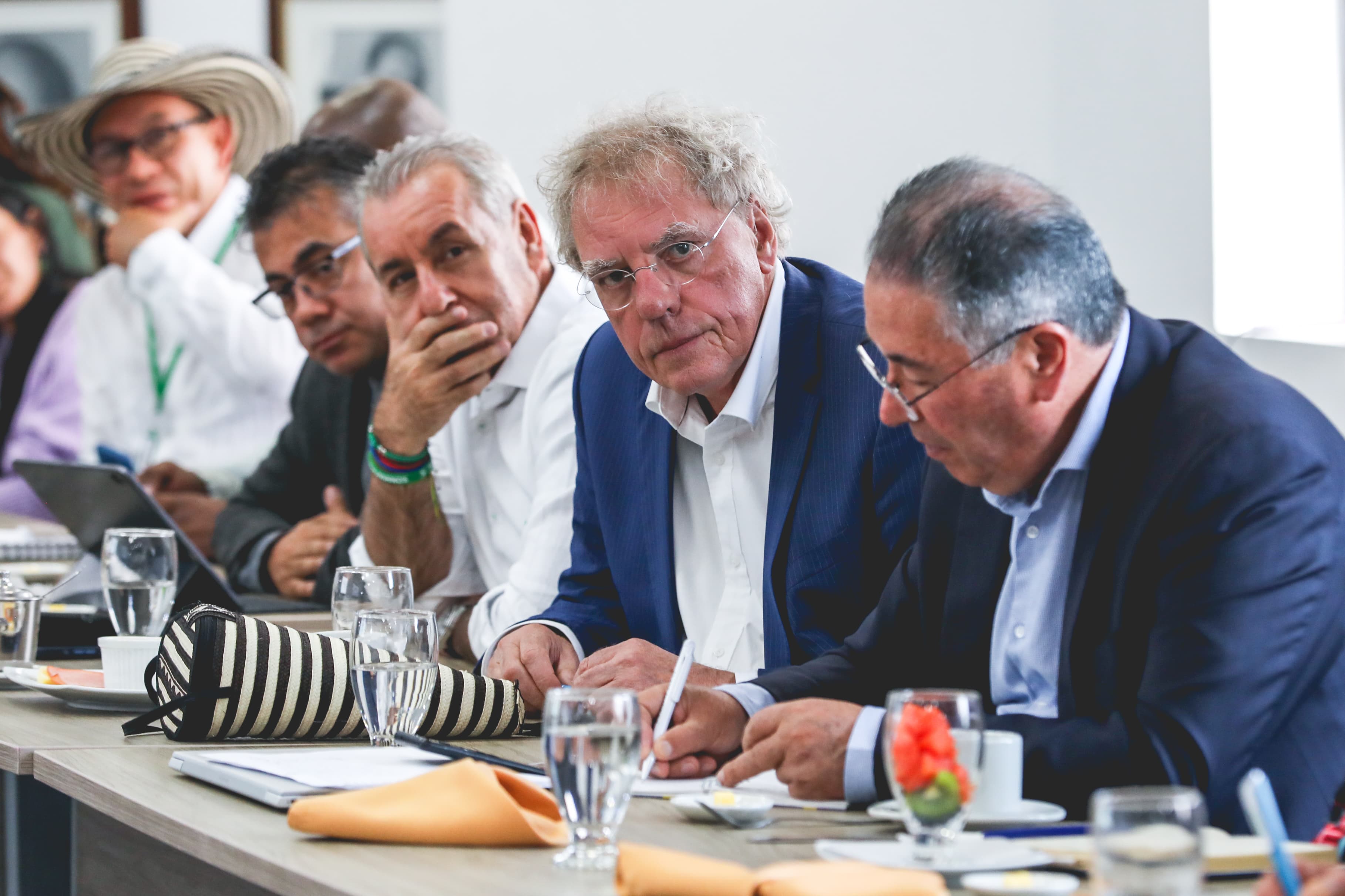 El sociólogo holandés reflexionó sobre la situación del campesinado y agradeció la bienvenida que le ha brindado la gente.