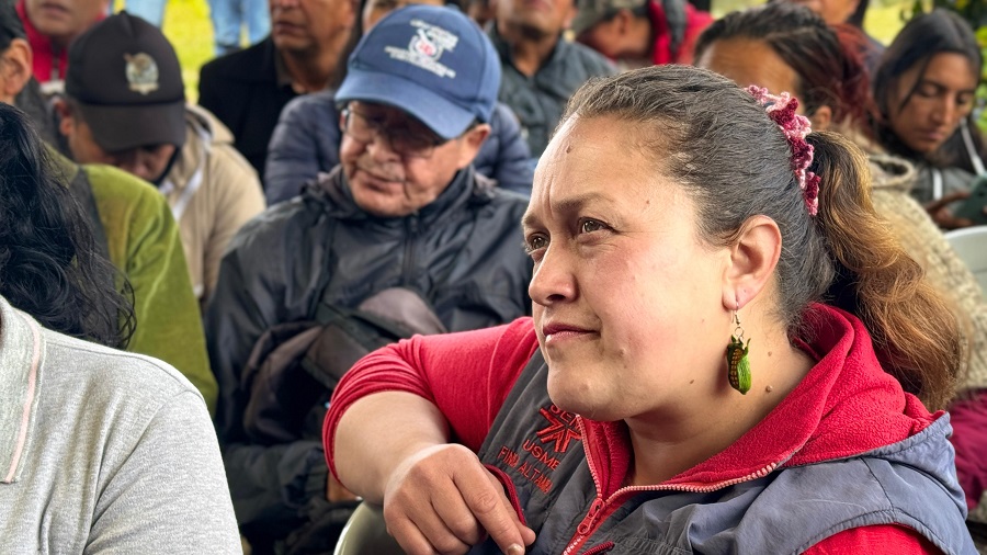 Campesinos de la región se reunieron para compartir sus experiencias y perspectivas con el objetivo de fortalecer su economía y